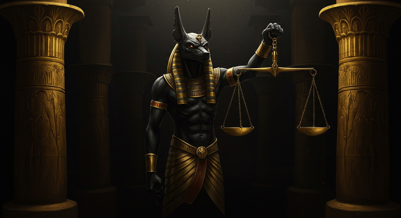 Anubis — illustration, mythologie