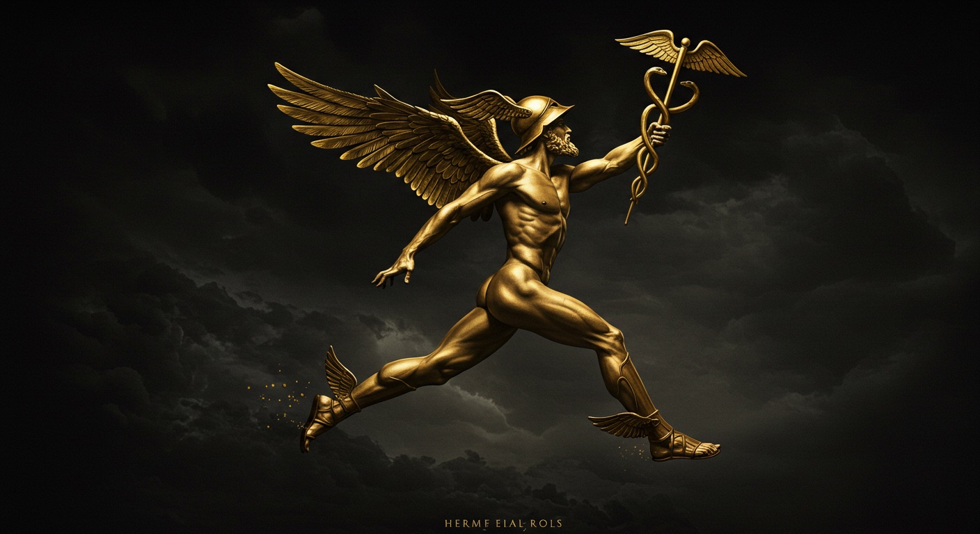 Hermès — illustration, mythologie grecque