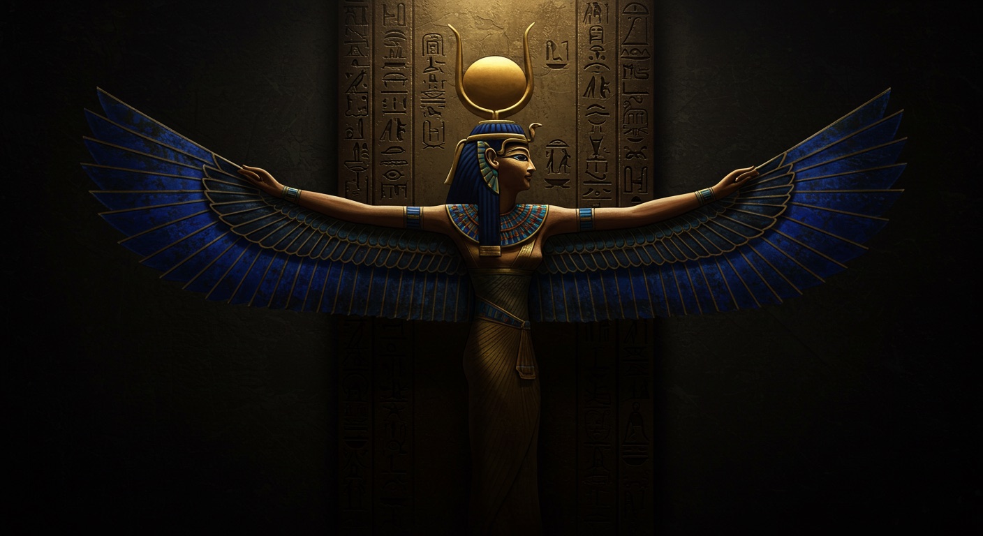Isis — illustration, mythologie égyptienne