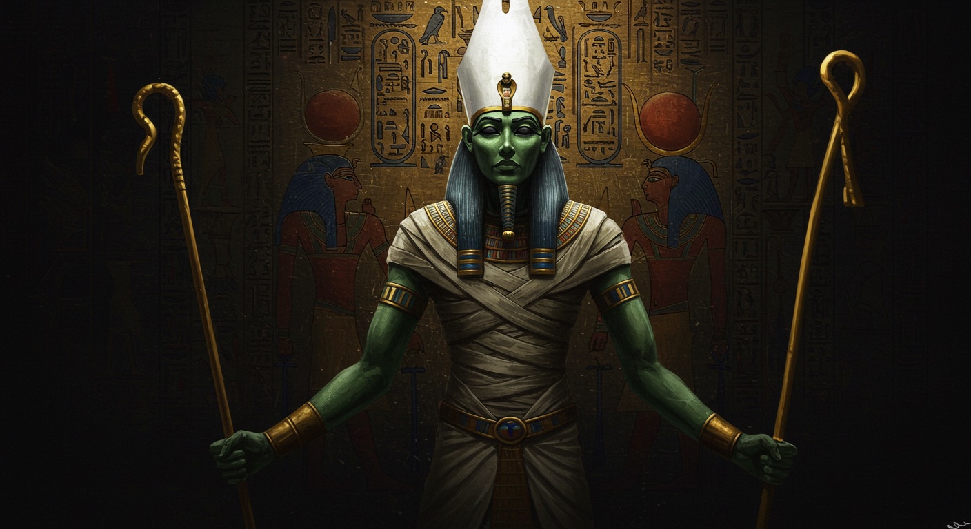 Osiris — illustration, mythologie