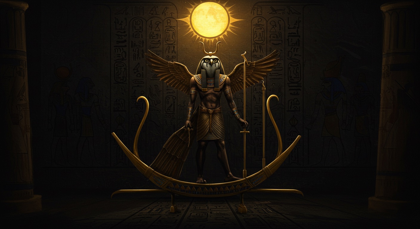 Rê (Râ) — illustration, mythologie